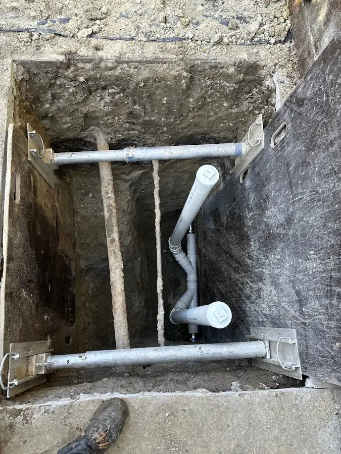 Experienced plumber completing Gas Line Repair work in Madeira